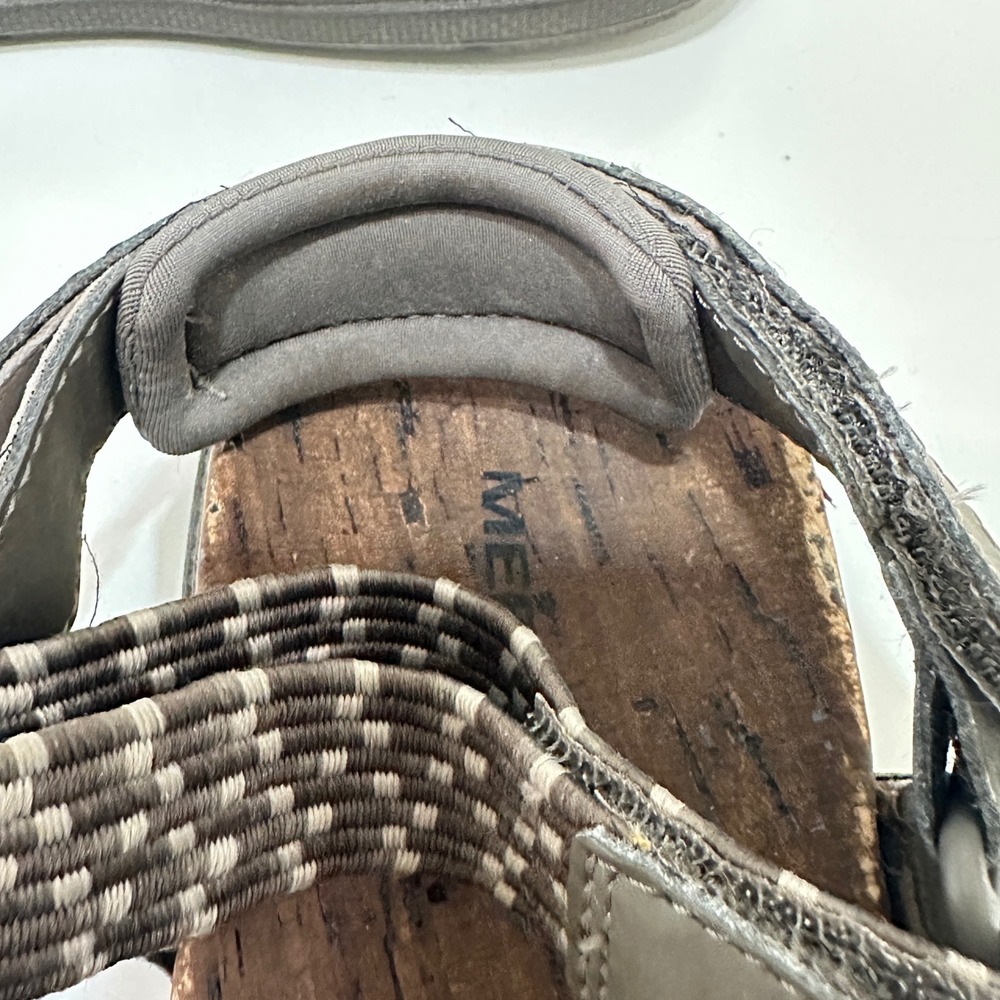 Merrell Boulder Performance Footwear Sandals Womens 9 Brown‎ Cork Outdoor Trail - Picture 5 of 12